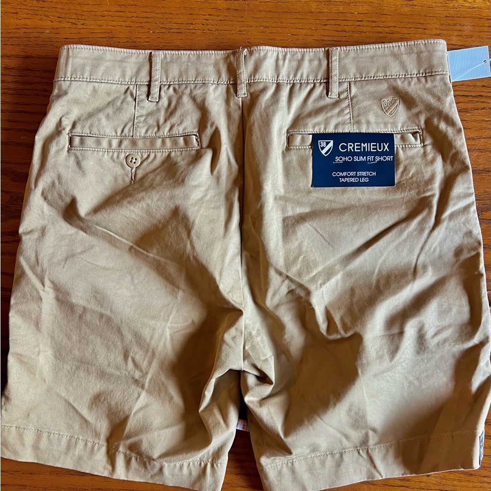 Daniel Cremieux Men's Flat Front Khaki Shorts size 33 - Picture 3 of 4